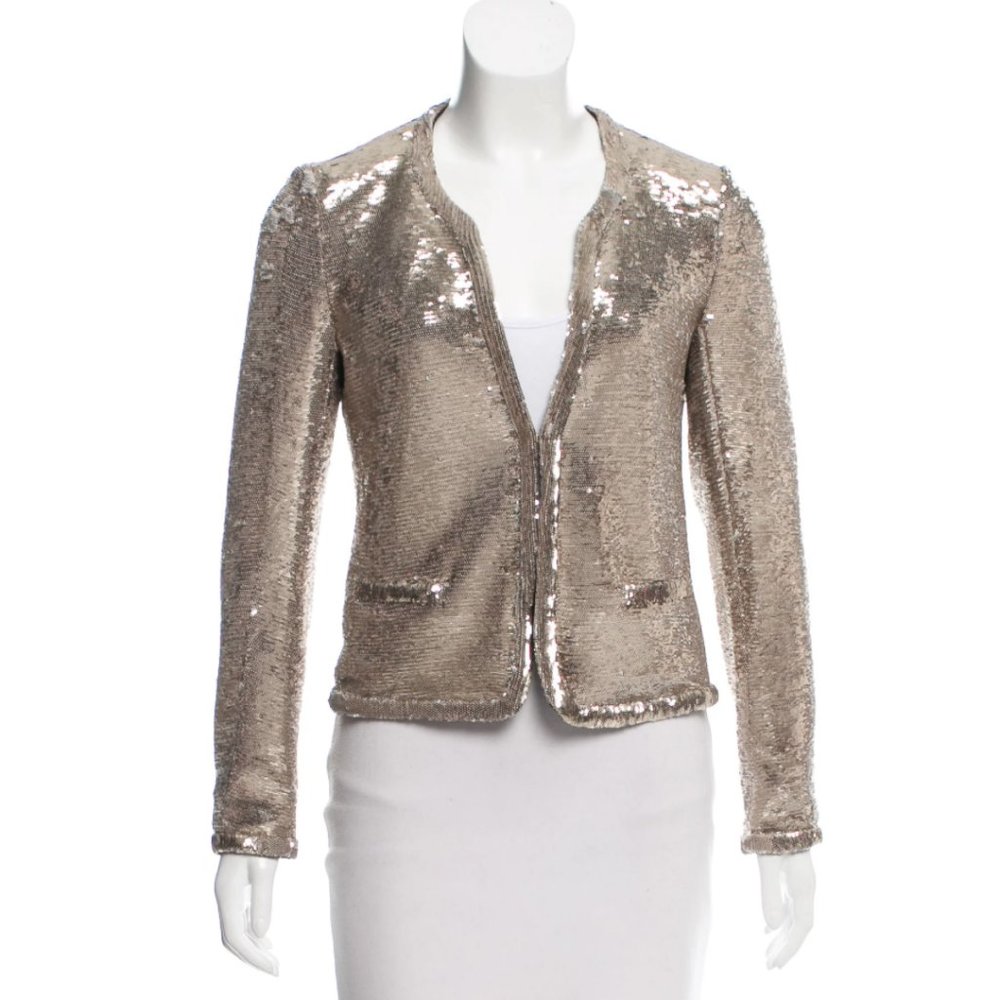 Maje Sequin Evening Jacket